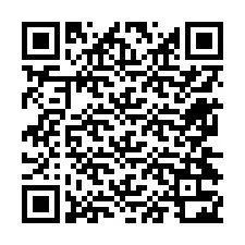 Kode QR untuk nomor Telepon +12674322279