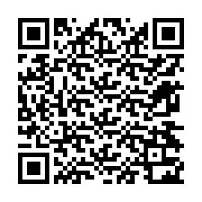 Codice QR per il numero di telefono +12674322281