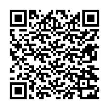 Código QR para número de telefone +12674322282