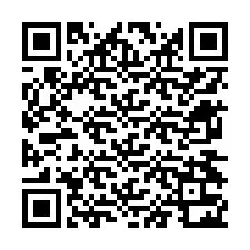 QR-код для номера телефона +12674322284