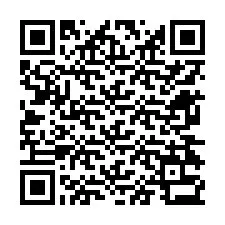 QR Code pour le numéro de téléphone +12674333494