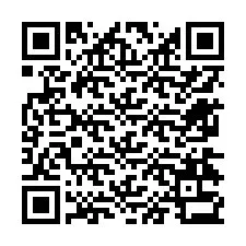 Kode QR untuk nomor Telepon +12674333549