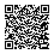 Kode QR untuk nomor Telepon +12674333555