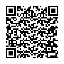 QR-code voor telefoonnummer +12674333556