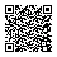 Código QR para número de telefone +12674340330