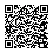 QR-koodi puhelinnumerolle +12674340334