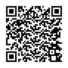 QR-koodi puhelinnumerolle +12674340338