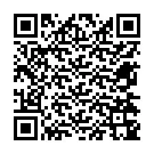 Código QR para número de telefone +12674345933