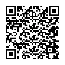 Kode QR untuk nomor Telepon +12674424192