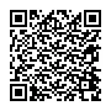 Kode QR untuk nomor Telepon +12674428260