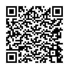 QR-Code für Telefonnummer +12674448098