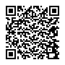 QR Code สำหรับหมายเลขโทรศัพท์ +12674490192