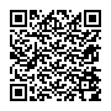 QR-code voor telefoonnummer +12674504345