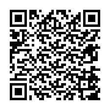 QR-koodi puhelinnumerolle +12674507802