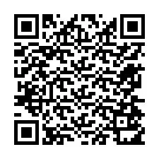 QR Code สำหรับหมายเลขโทรศัพท์ +12674511179