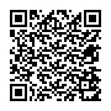 Kode QR untuk nomor Telepon +12674511183