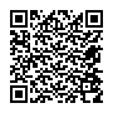 Codice QR per il numero di telefono +12674518377