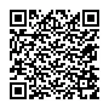 Código QR para número de teléfono +12674519159