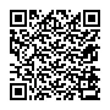 QR Code สำหรับหมายเลขโทรศัพท์ +12674533845