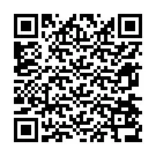 QR-код для номера телефона +12674536310