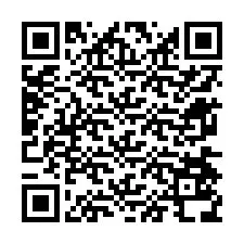 QR kód a telefonszámhoz +12674538314