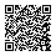 QR-koodi puhelinnumerolle +12674544370