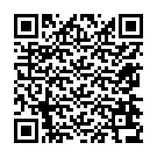 Codice QR per il numero di telefono +12674636539