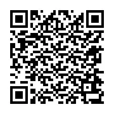 QR Code สำหรับหมายเลขโทรศัพท์ +12674637168