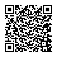 QR-code voor telefoonnummer +12674641058