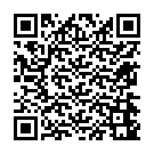 QR Code สำหรับหมายเลขโทรศัพท์ +12674641059