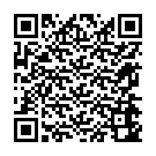 Codice QR per il numero di telefono +12674642871