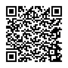 QR Code สำหรับหมายเลขโทรศัพท์ +12674643264