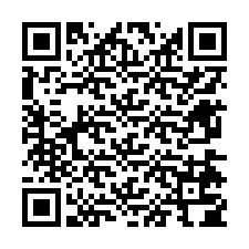 Codice QR per il numero di telefono +12674704802