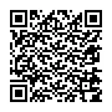 QR-код для номера телефона +12674704808