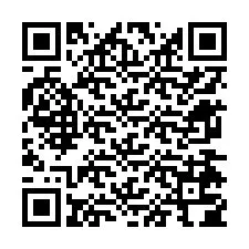 Código QR para número de telefone +12674704884