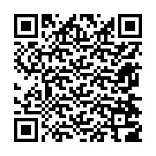 QR-code voor telefoonnummer +12674706635