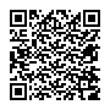 QR Code สำหรับหมายเลขโทรศัพท์ +12674706643