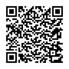 QR-код для номера телефона +12674713241