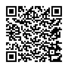 Código QR para número de teléfono +12674713419