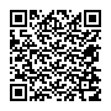 QR-код для номера телефона +12674716173