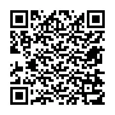 Kode QR untuk nomor Telepon +12674717417