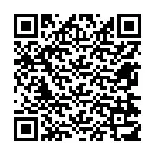 Kode QR untuk nomor Telepon +12674717423