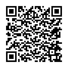 Código QR para número de teléfono +12674767949