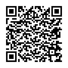 Kod QR dla numeru telefonu +12674774446