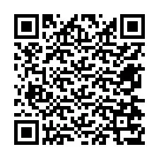 Kode QR untuk nomor Telepon +12674777133