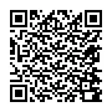 QR Code pour le numéro de téléphone +12674780269