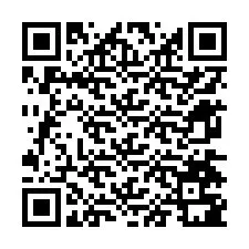 Código QR para número de telefone +12674781740