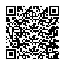 Codice QR per il numero di telefono +12674781755