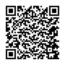 QR-код для номера телефона +12674781975