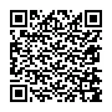 QR-code voor telefoonnummer +12674785148